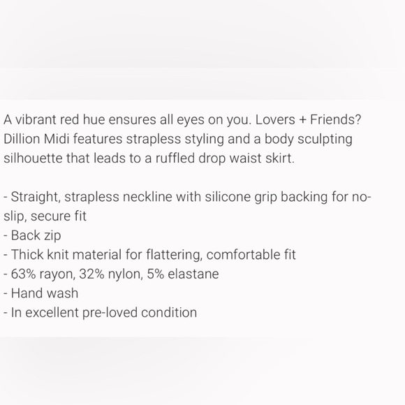 Revolve
Lovers + Friends Dress - Picture 6 of 6